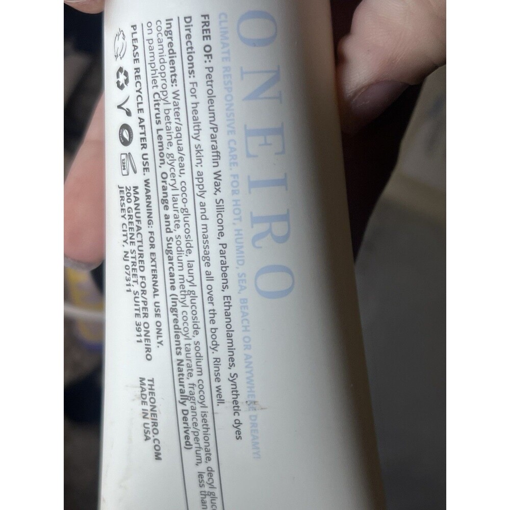 ONEIRO Sunchasers Body Wash & Multi Mist Set – Lemon Bergamot Lavender Hydrate - Picture 5 of 7